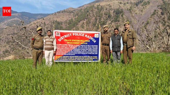 Police seize properties of Pakistani terrorists in Kathua India News