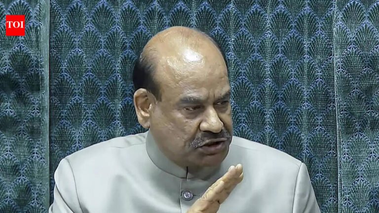 Prime Minister asked to skip Lok Sabha over fear of ‘unpleasant behavior’ by rivals: Birla | India News