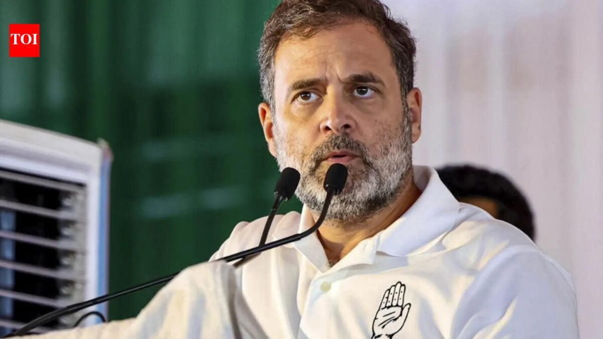 Rajasthan: Man detained in Kota for threatening to 'shoot' Rahul Gandhi and 25 other MPs India News