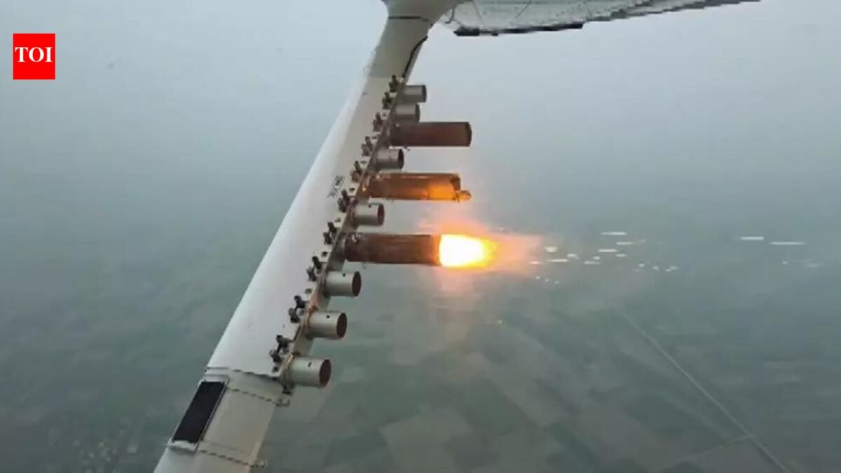 Redbird training jet runs out of fuel and lands in wilderness; two onboard safes | India News