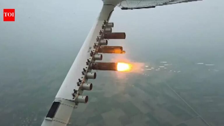 Redbird training jet runs out of fuel and lands in wilderness; two onboard safes | India News