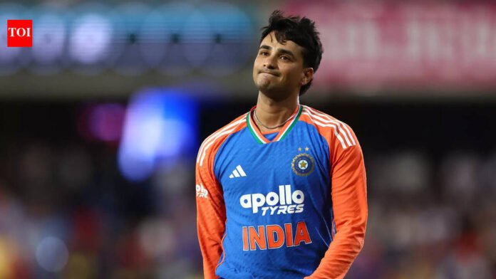 Salman-Ali-Agha-shocks-India-Abhishek-Sharma-falls-for-four-ball.jpg Salman Ali Agha shocks India! Abhishek Sharma falls for four-ball duck in first match against Pakistan | Cricket News