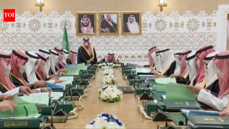 Saudi Arabia State Day 2026: Saudi cabinet reviews celebrations, rejects Israeli land law