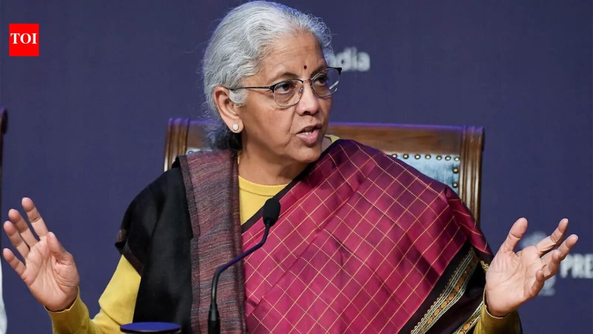 Saying Tamil Nadu ignored in budget is 'not at all correct': FM Sitharaman | India News