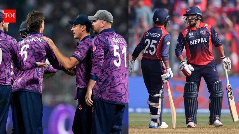 Scotland 0/0 in 0.0 overs | Scotland vs Nepal Live Score, T20 World Cup 2026: Nepal wins toss, pick bowling vs Scotland
