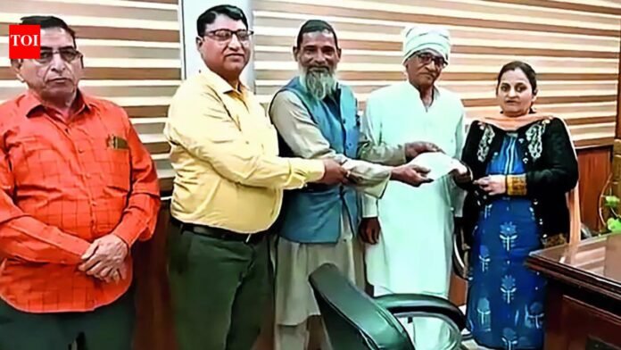 Scrap dealer returns gold discarded during clearance process | India News