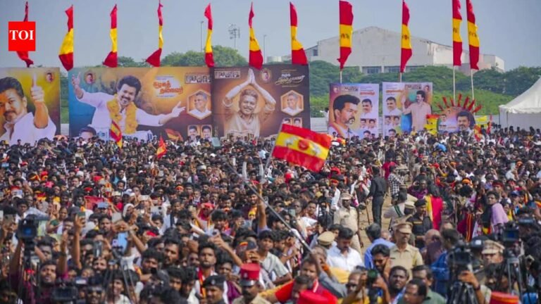 Second death reported at Vijay rally; man consumed poison near venue | India News