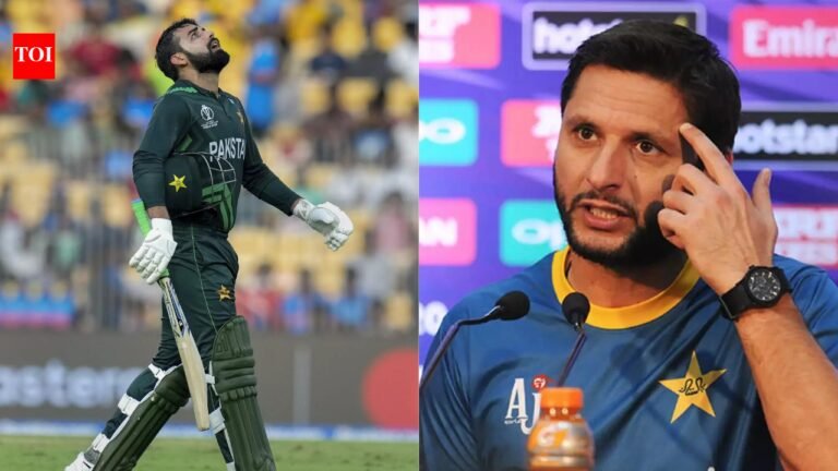 Shahid Afridi fires challenge to Shadab Khan over ‘India World Cup’ comments Cricket News