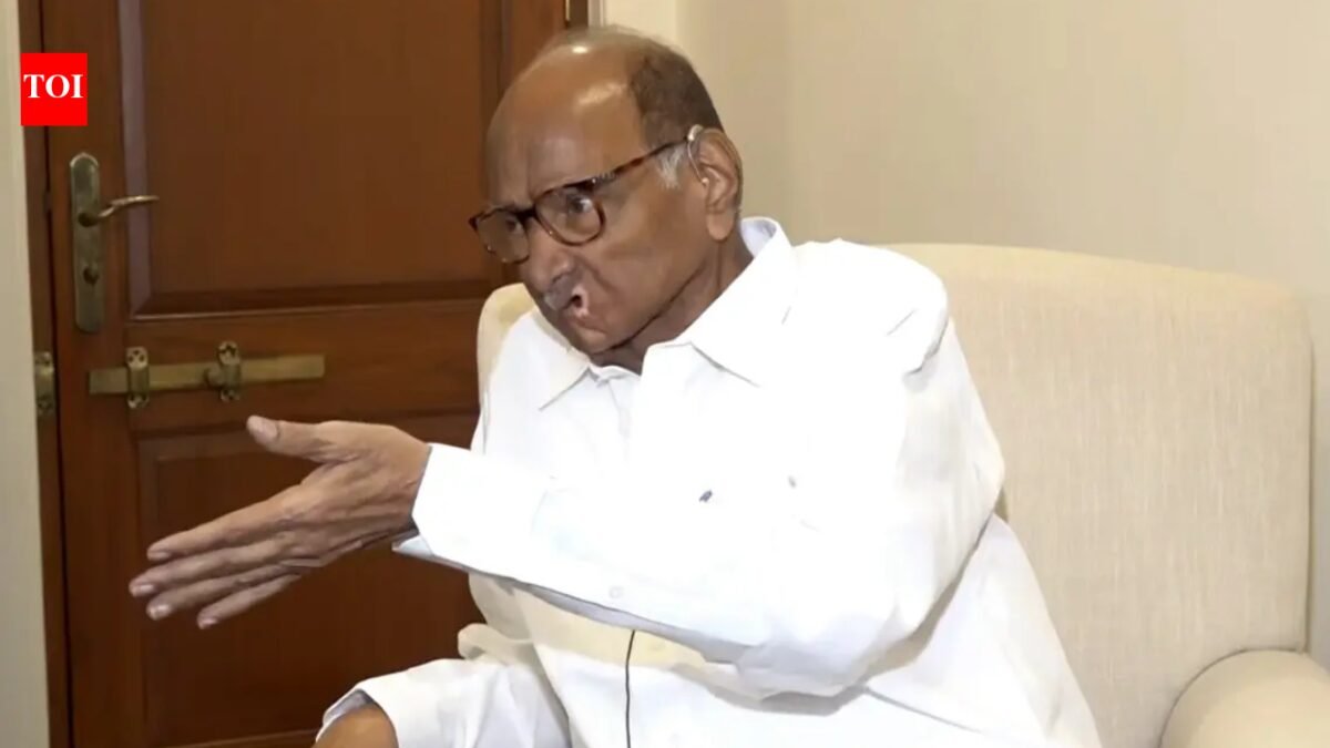 Sharad Pawar says Maharashtra CM Devendra Fadnavis 'not involved' in NCP merger talks India News
