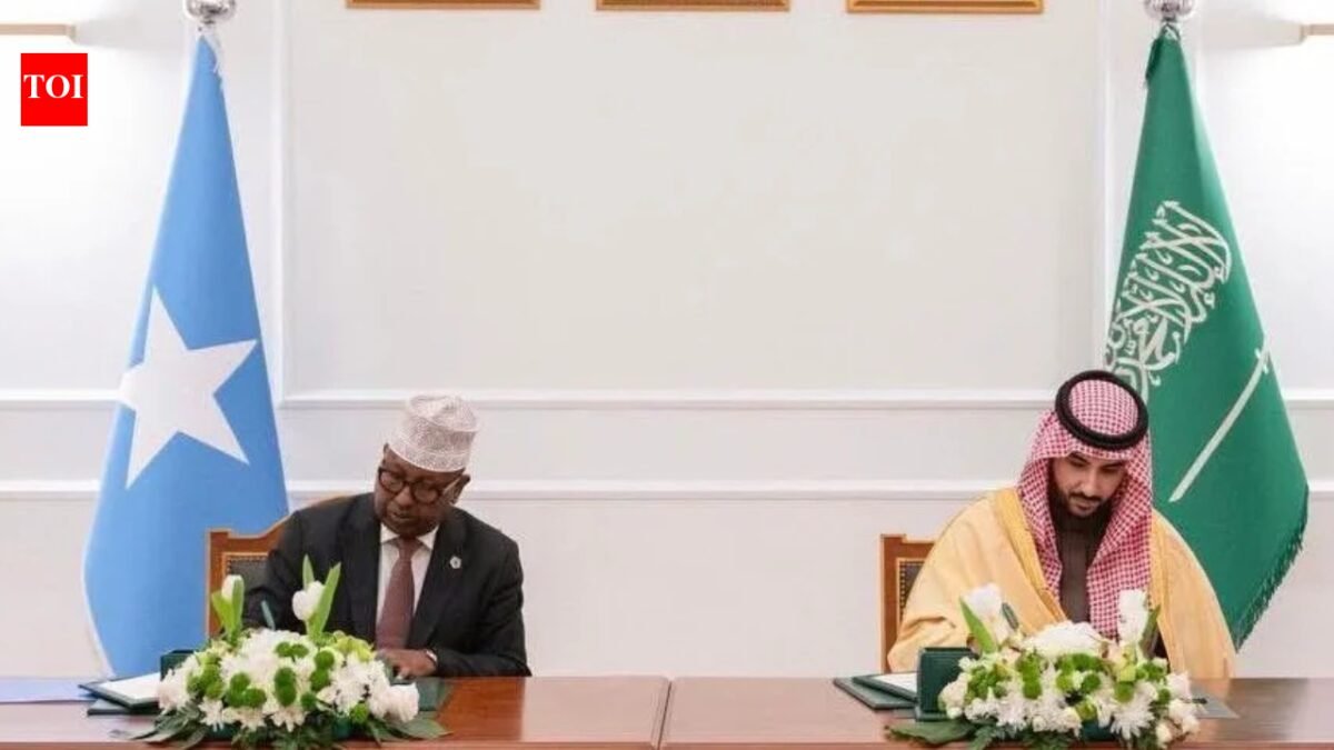 Somalia signs defense deal with Saudi Arabia amid Gulf rivalry in Horn of Africa
