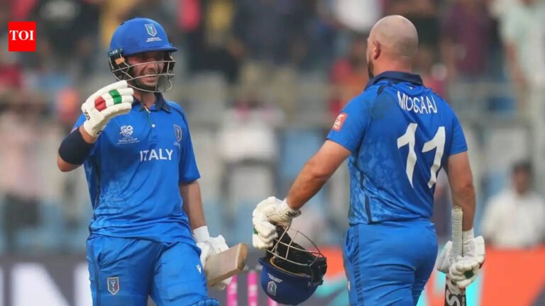 T20 World Cup: A record! Italian batsmen Justin Mosca and Anthony Mosca write history as first-ever pair to… | Cricket News