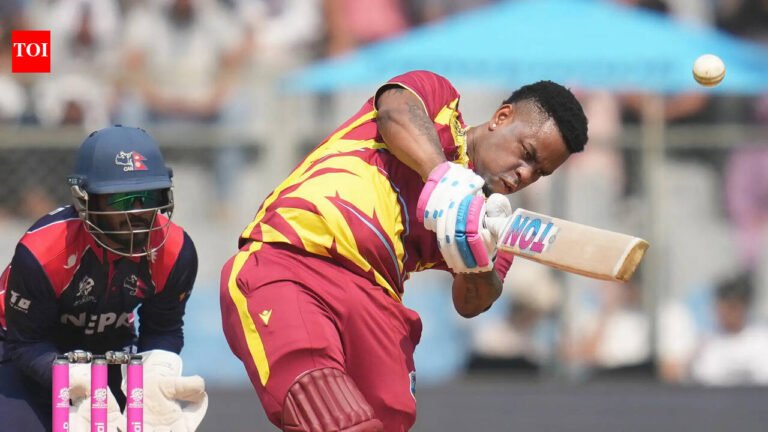 T20 World Cup: Beat Nepal by nine wickets, West Indies become first team to reach Super 8 | Cricket News