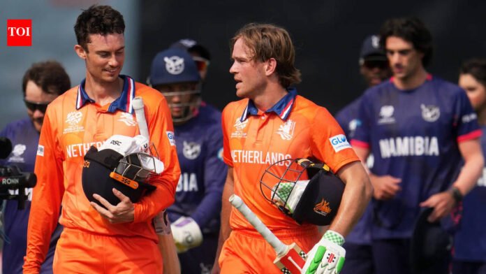 T20 World Cup: Pastelid's all-round talent helps Netherlands beat Namibia by 7 wickets | Cricket News
