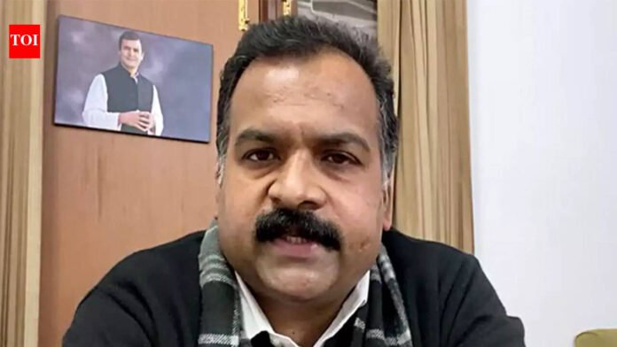 TN Cong seeks action against party MP Manickam Tagore for putting DMK ties at 'tension' News India