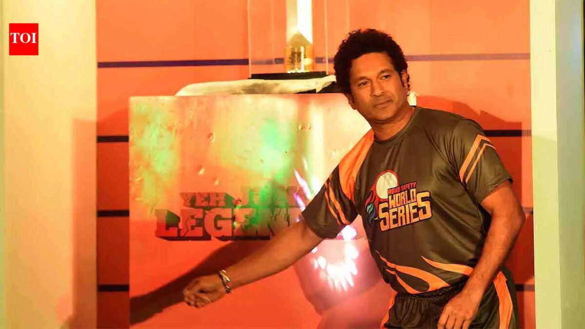 Tendulkar emerges as global champion for road safety | India News