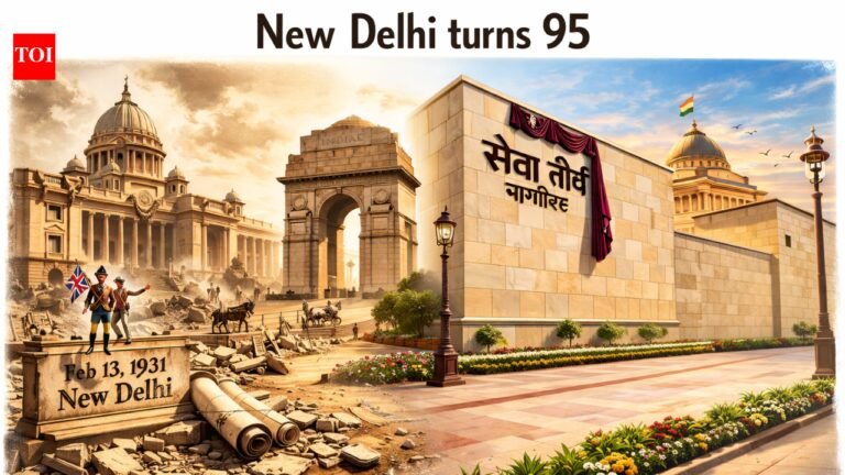 The birth of New Delhi: From a durbar bombshell to Seva Teerth, 95 years later | India News