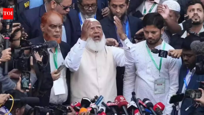 The hardline Jamaat-e-Islami party claims irregularities and calls for a recount in 30 seats
