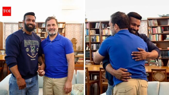 'There is no greater patriotism': Rahul Gandhi praises 'Mohammed Deepak' for standing against hatred - Watch | India News