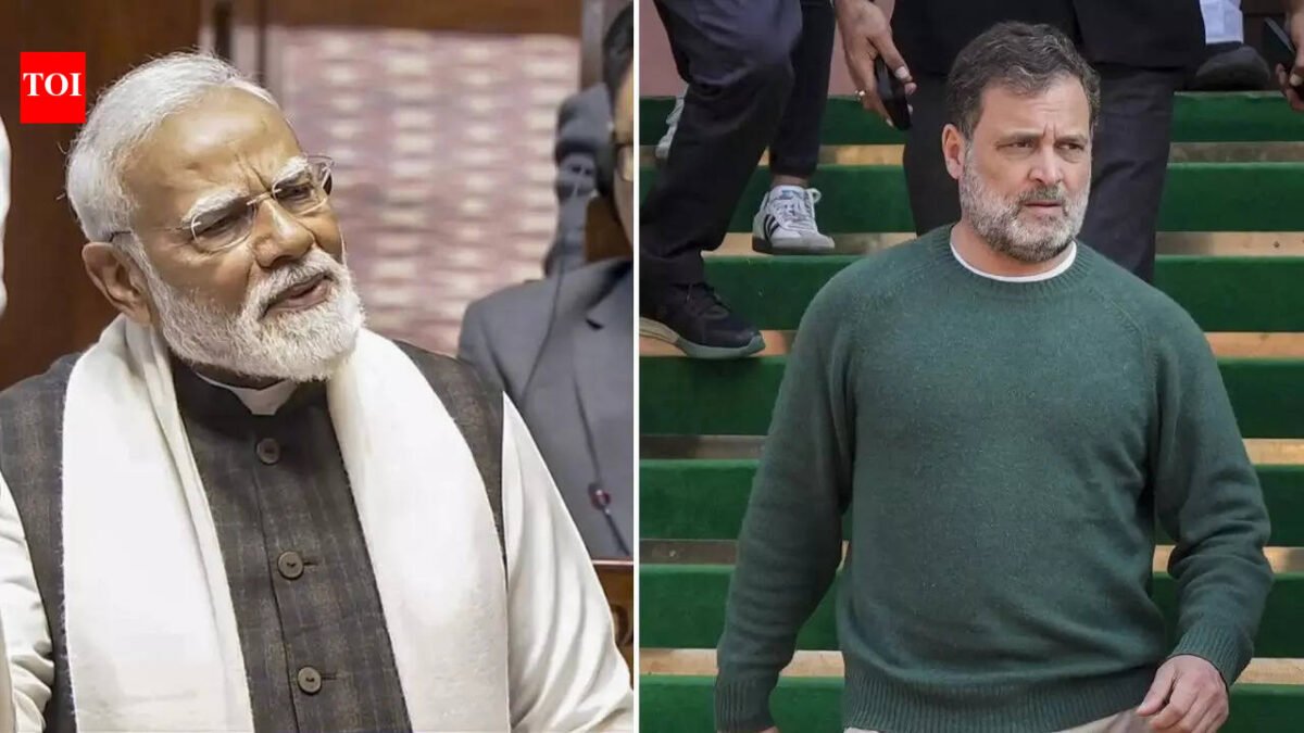 'They stole Mahatma Gandhi's surname': PM Modi mocks Gandhi, launches failed 'start-up' attack on Rahul India News