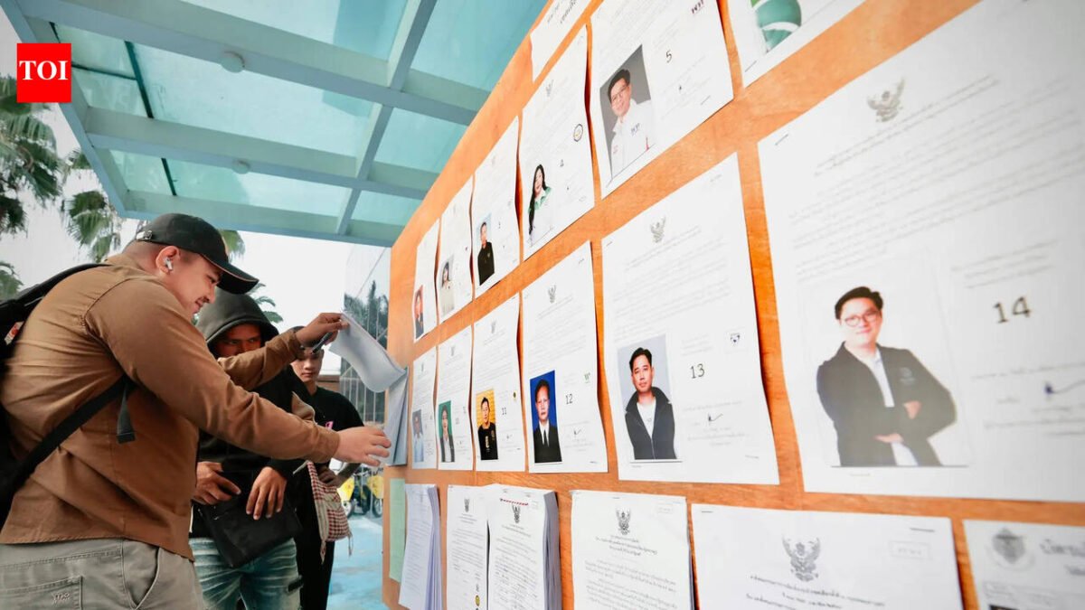 Three major political parties compete for power in Thailand's early election