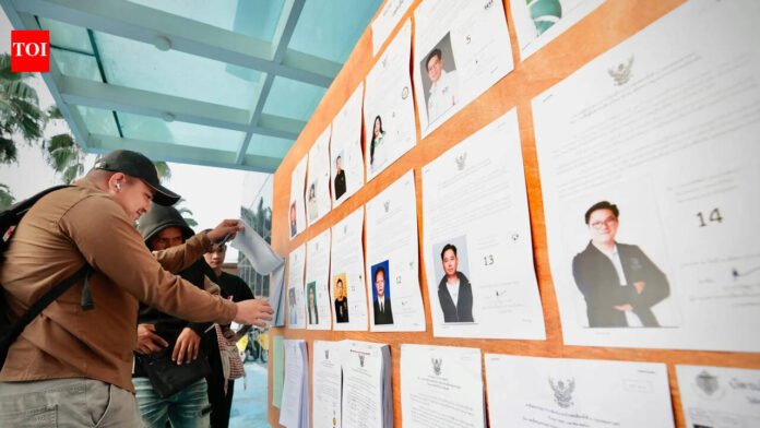 Three major political parties compete for power in Thailand's early election