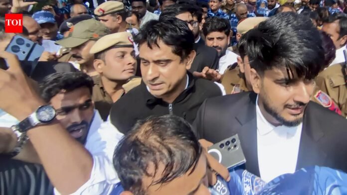 Topless-protest-Youth-Congress-chief-Uday-Bhanu-Chibu-granted-bail.jpg 'Topless' protest: Youth Congress chief Uday Bhanu Chibu granted bail