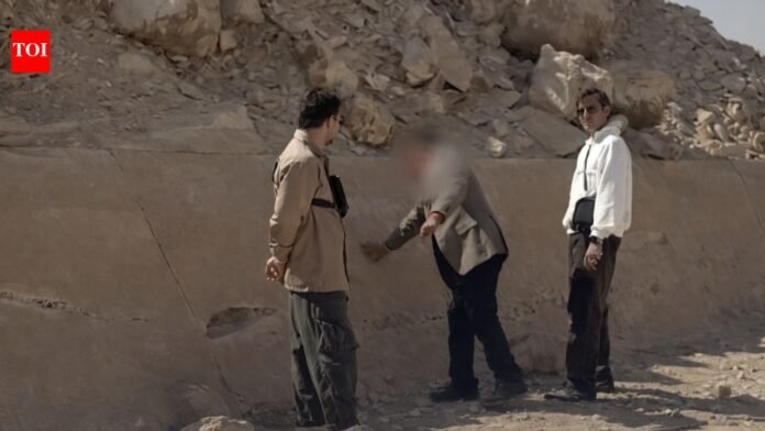 Tour guide arrested in Egypt after video shows him 'sketching' 4,000-year-old pyramid World News