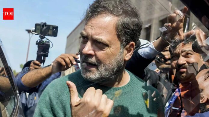 'Trump has PM Modi at his throat': Rahul Gandhi reacts to BJP's Nisikant Dubey's motion against him India News