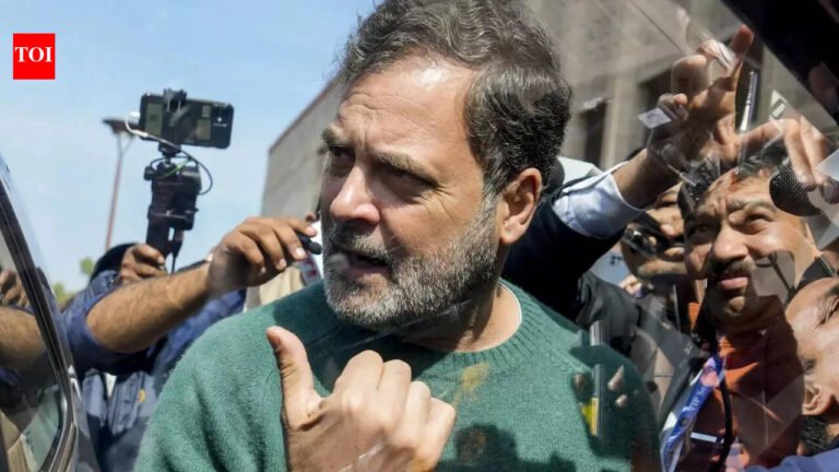 ‘Trump has PM Modi at his throat’: Rahul Gandhi reacts to BJP’s Nisikant Dubey’s motion against him India News