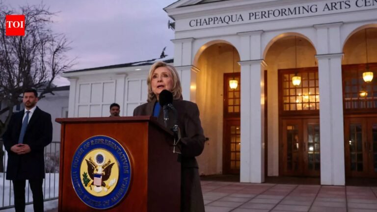 UFOs, Pizzagate and leaked photos: Hillary Clinton faces tough questions over Epstein documents
