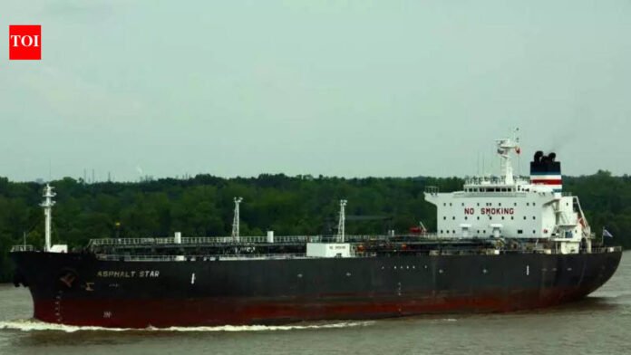 US-sanctioned Iran-linked oil tanker stuck at Pakistan maritime borders for 8 days: FIR | India News

