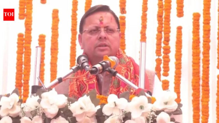 Uttarakhand CM Pushkar Singh Dhami attends Maa Shri Purnagiri expo