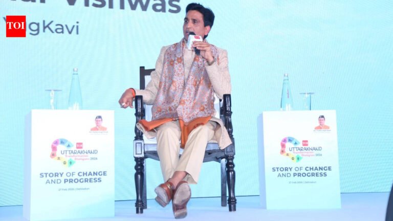 ‘Uttarakhand is an emotion, not just a state’: Dr Kumar Vishwas on Uttarakhand Transformation Dialogue