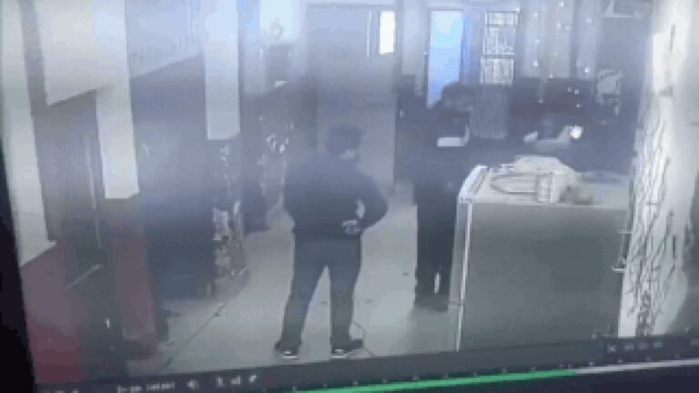 Video: CCTV shows prisoner attacking police, fleeing teenager’s home; three included, two Pakistani citizens | India News