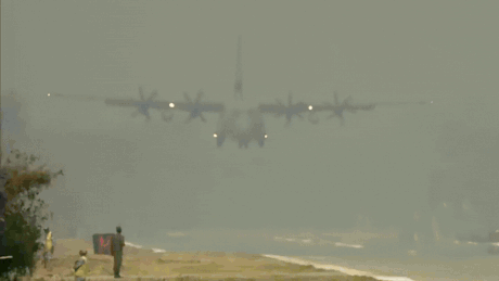 Watch: PM Modi lands at Dibrugarh emergency landing facility, attends Indian Air Force air show | India News

