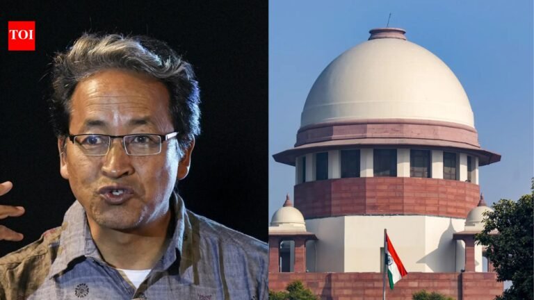 ‘We are in the age of AI’: SC seeks accurate video record of Sonam Wangchuk’s detention from Center | India News