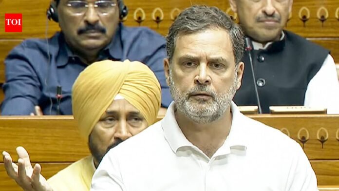 'We will not make India equal to Pakistan': Rahul Gandhi explains how Indian bloc will negotiate with Trump India News
