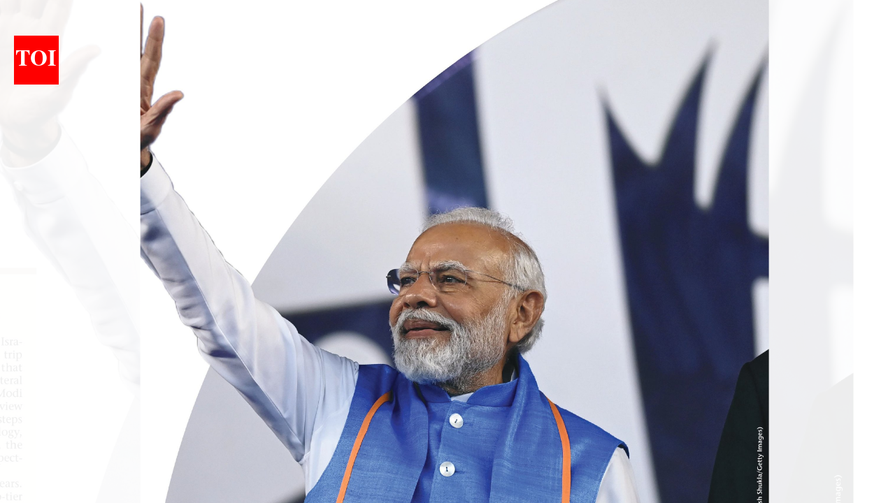 'Welcome, Modi': Jerusalem Post front page as PM kicks off two-day visit to Israel | India News