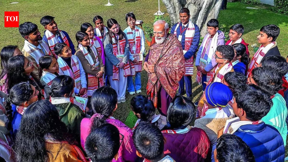 'When I was told I was 75, I said 25 left': PM Modi tells students to focus on future | India News