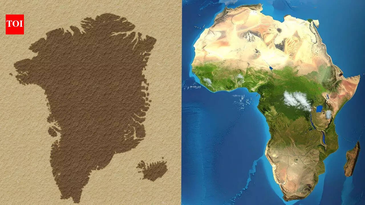Why Greenland looks bigger than Africa on the map, even though that's not the case | World News