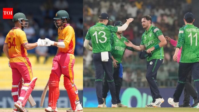 Why is today's match between Zimbabwe and Ireland a do-or-die clash at the T20 World Cup? cricket news