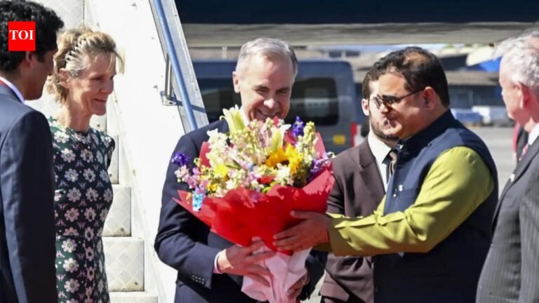 ‘Will unlock new opportunities’: Canadian PM Mark Carney hails India as world’s fastest-growing economy as four-day visit begins