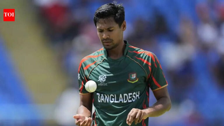 With trophy in hand, Mustafizur Rahman delivers a one-word message | Cricket News