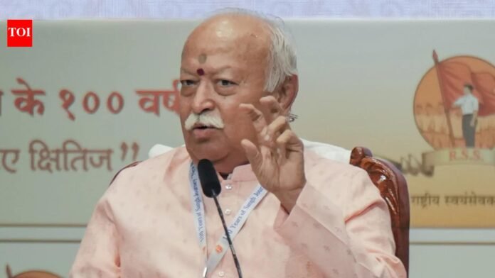 'Words expose them': RSS chief Mohan Bhagwat calls out against 'infiltrators'; urges people to 'spot, report' them | India News

