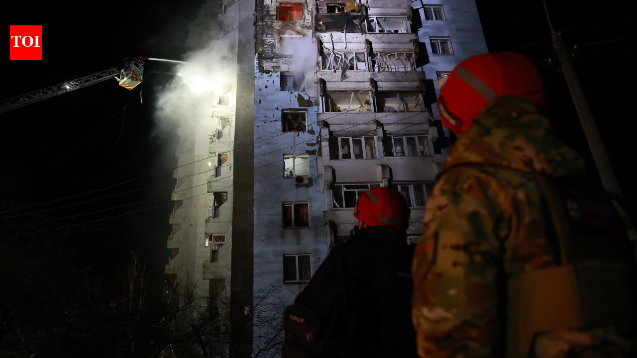 392 drones and 34 missiles: Massive Russian attack kills 5 across Ukraine, disrupts major European power lines