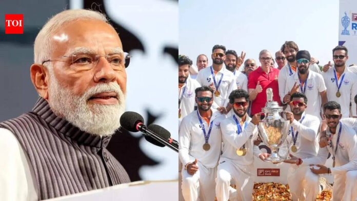 'A long wait of nearly seven years': PM Modi praises J&K Ranji victory

