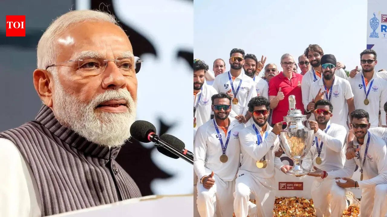 'A long wait of nearly seven years': PM Modi praises J&K Ranji victory