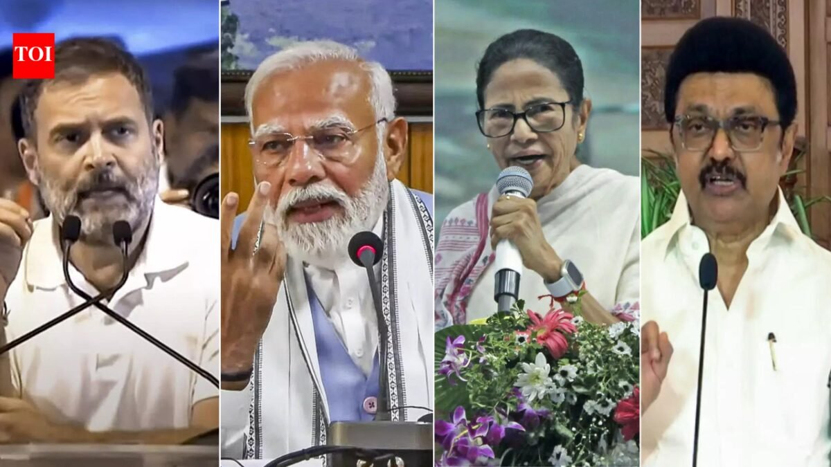 'A war of civilizations': BJP, DMK, AIADMK, Congress welcome EC to announce poll dates for 4 states, 1 UT; TMC issue moves