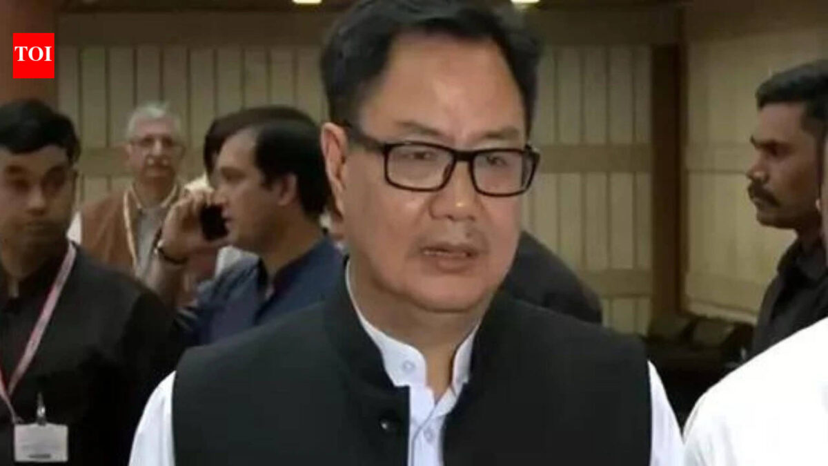 All-party meeting on Middle East: Kiren Rijiju says after briefing that opposition supports government measures in crisis