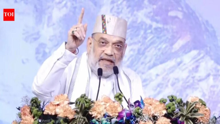 Amit Shah recalls Uttarakhand statehood movement during ‘Jan Jan Ki Sarkar, 4 Saal Bemisaal’ in ‘Hardwar’